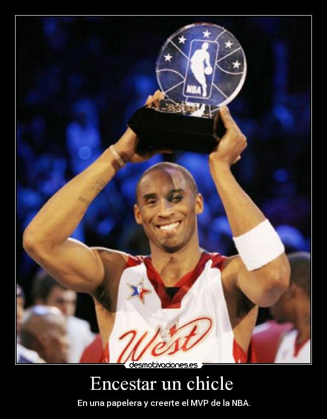 Encestar un chicle  - 