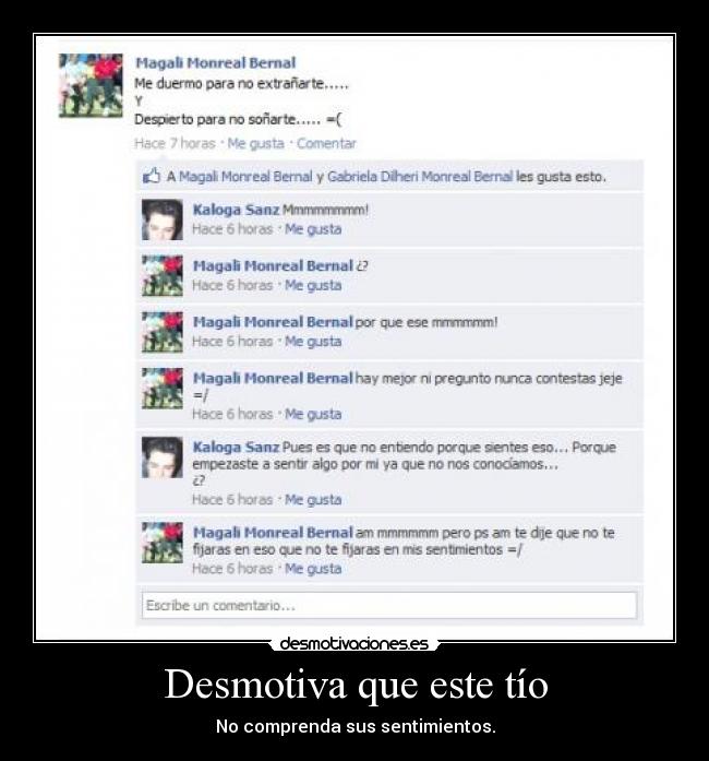 Desmotiva que este tío - 