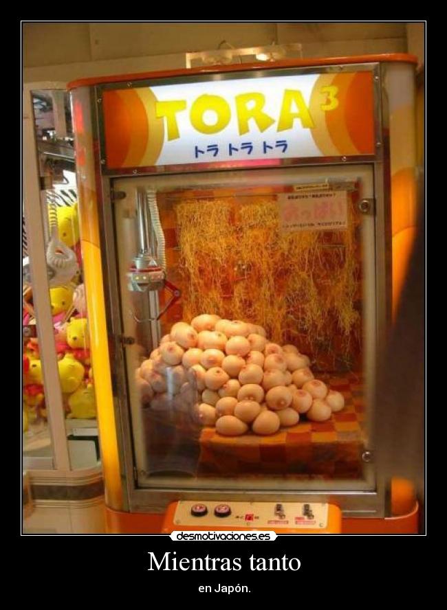 Mientras tanto - en Japón.