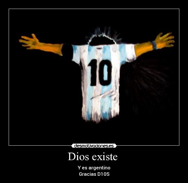 Dios existe -