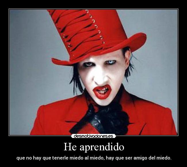 He aprendido -