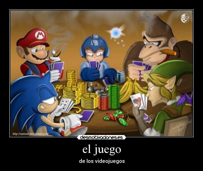 carteles mariosonicmegamanlinkdonkey kong desmotivaciones