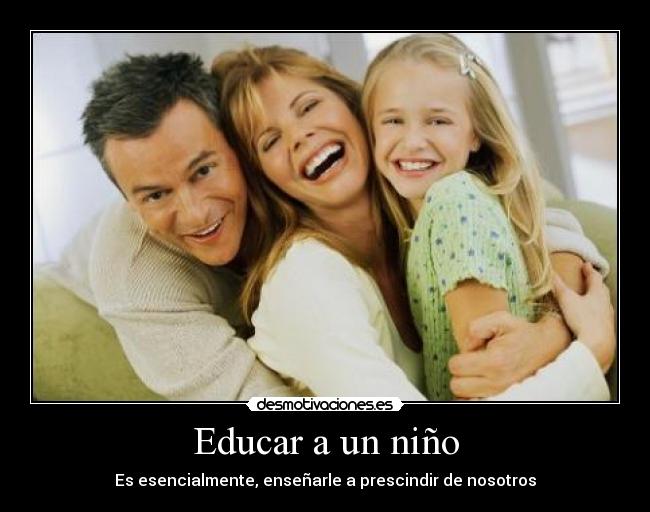 carteles educar nino desmotivaciones