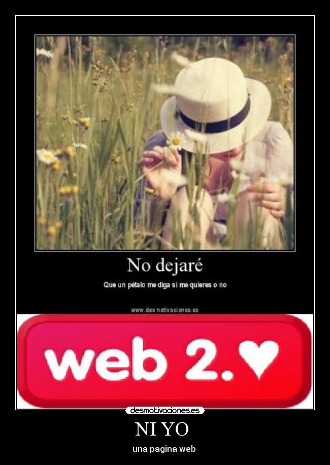 NI YO  - una pagina web 