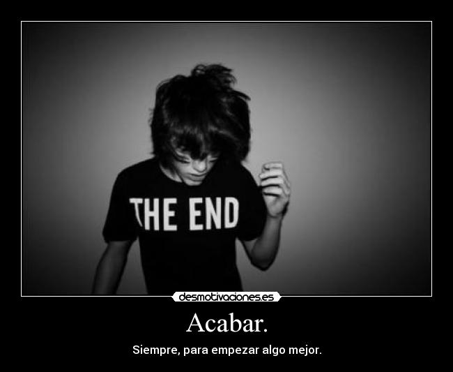 Acabar. - 