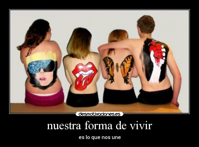 nuestra forma de vivir -