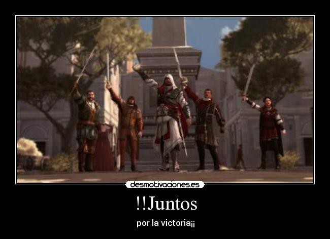 carteles bartolomeo zorro ezio maquiavelo claudia auditore assassin fruto eden desmotivaciones