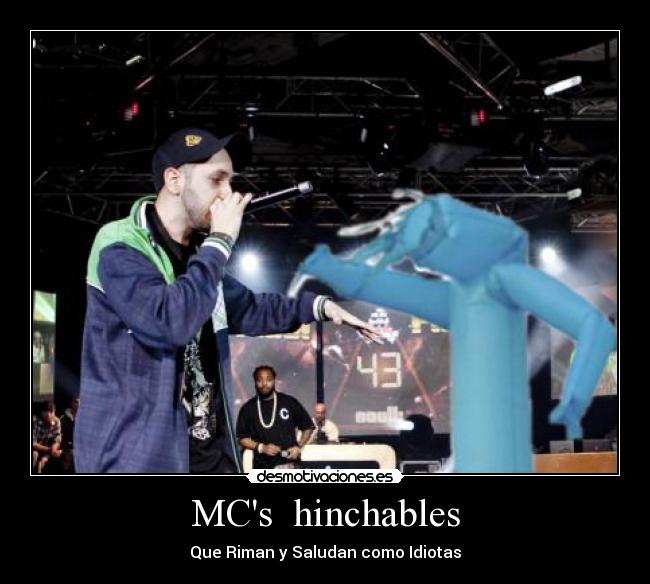 MCs hinchables -
