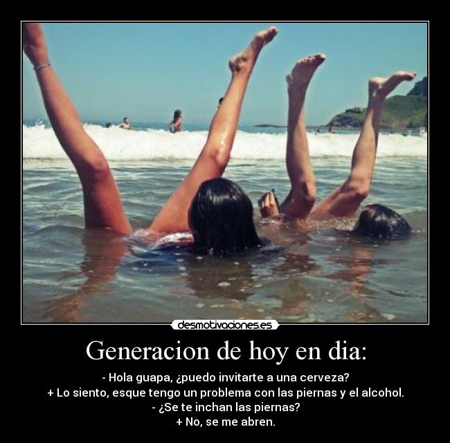 Generacion de hoy en dia: -