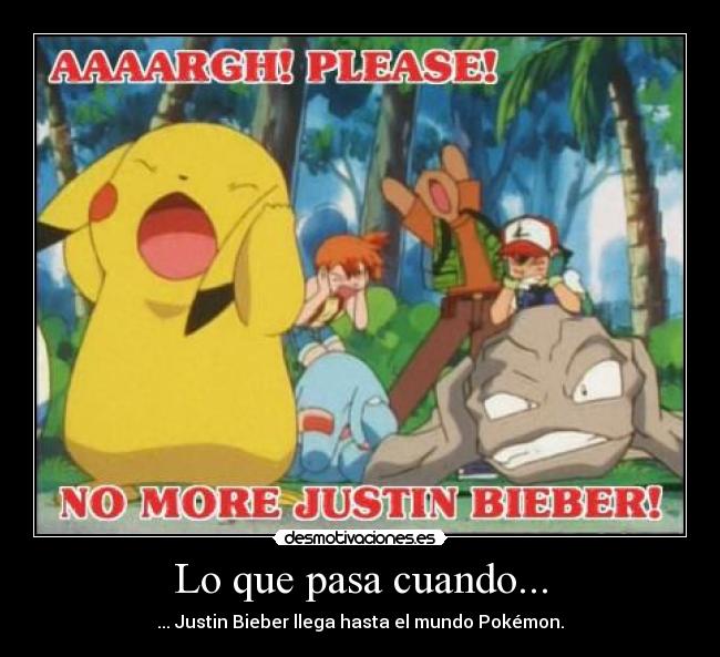 Lo que pasa cuando... -