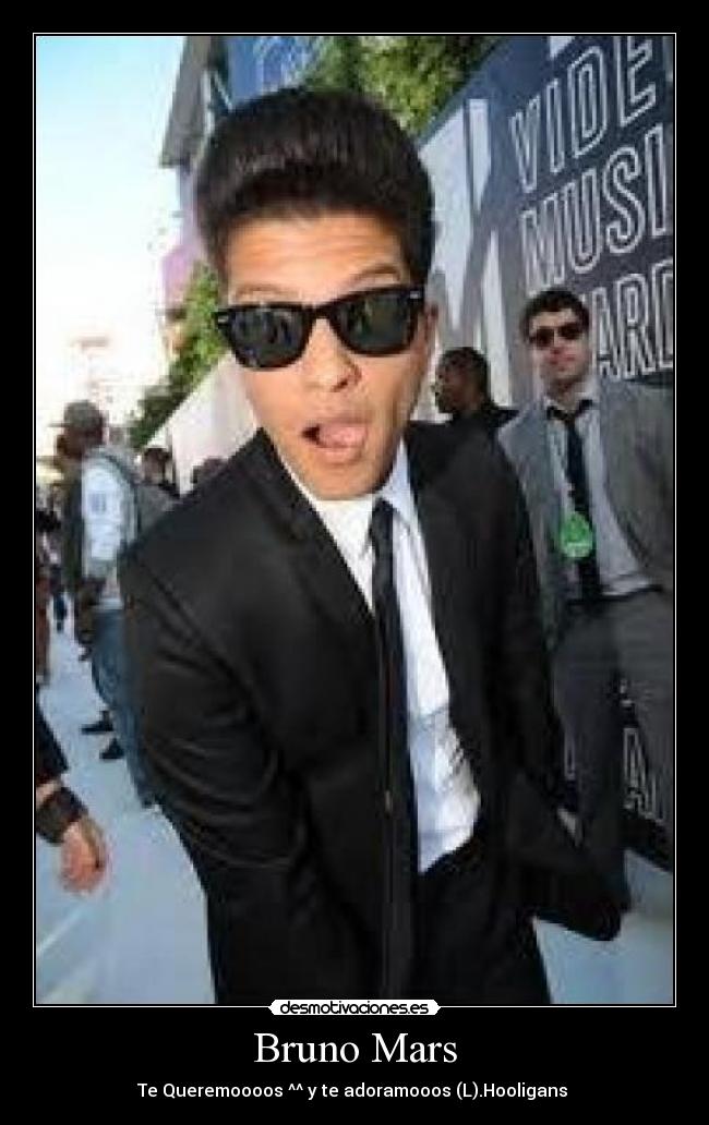 Bruno Mars - Te Queremoooos ^^ y te adoramooos (L).Hooligans