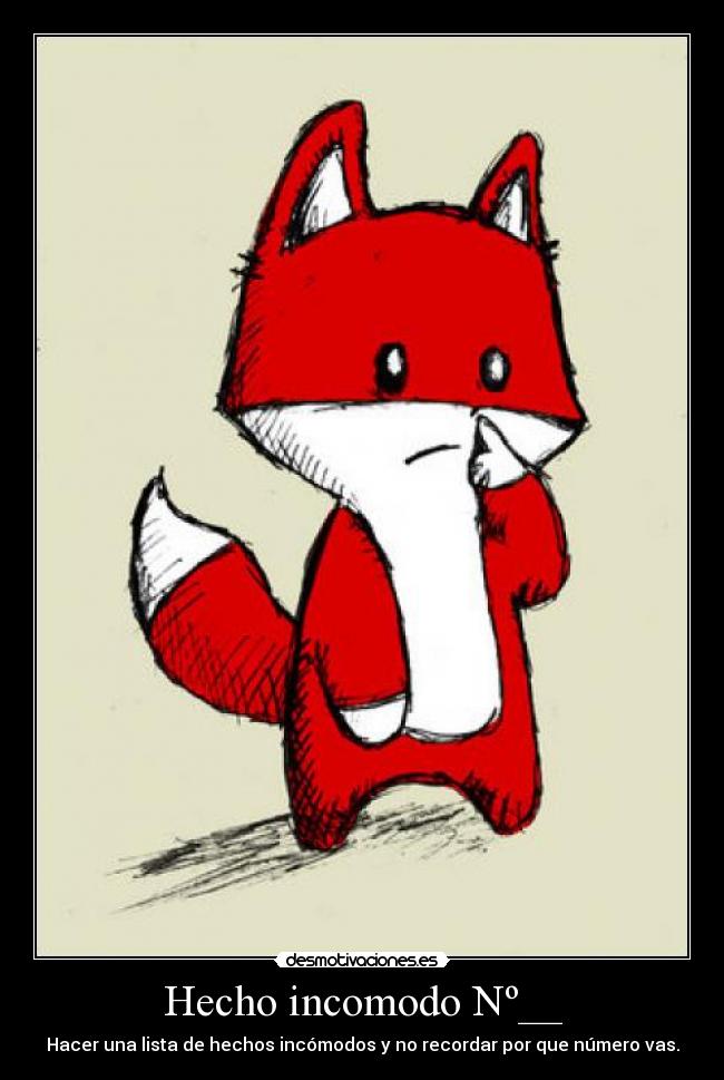 Hecho incomodo Nº__ -