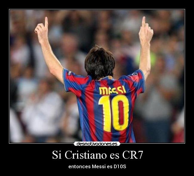 Si Cristiano es CR7 -