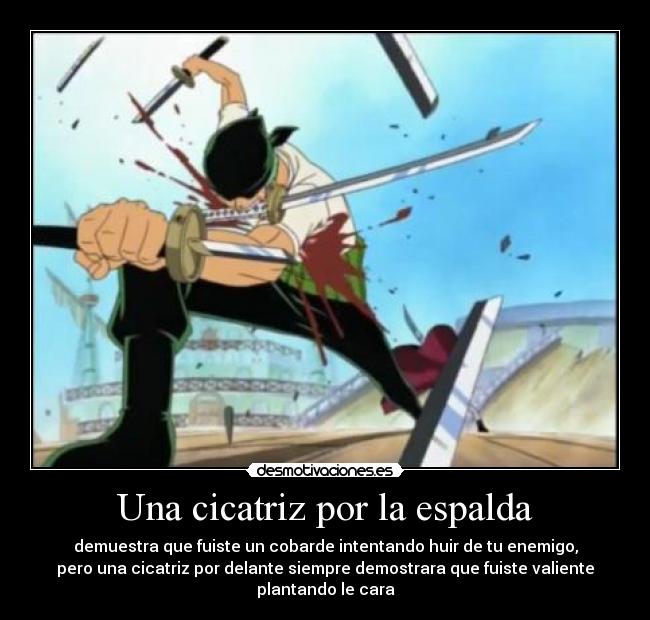 Una cicatriz por la espalda - 