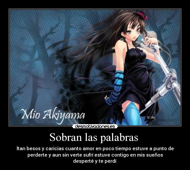 Sobran las palabras -