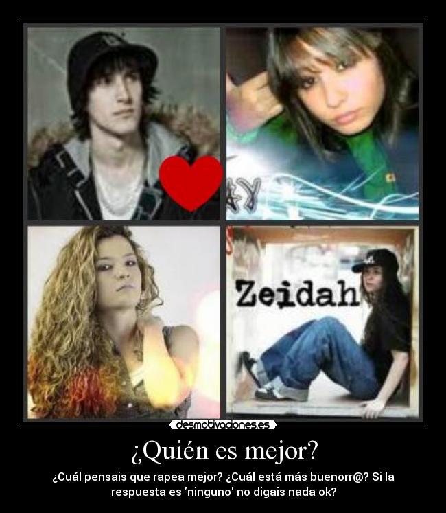 ¿Quién es mejor? -