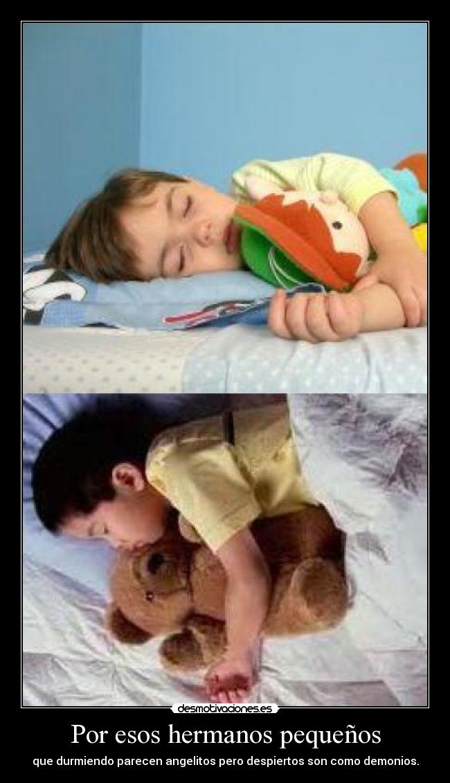 carteles por esos hermanos desmotivaciones