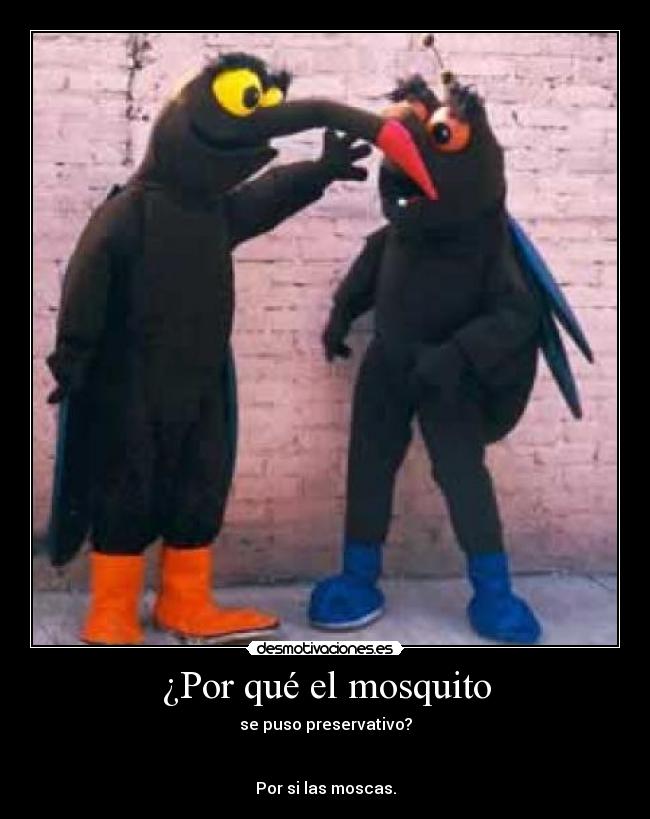¿Por qué el mosquito -
