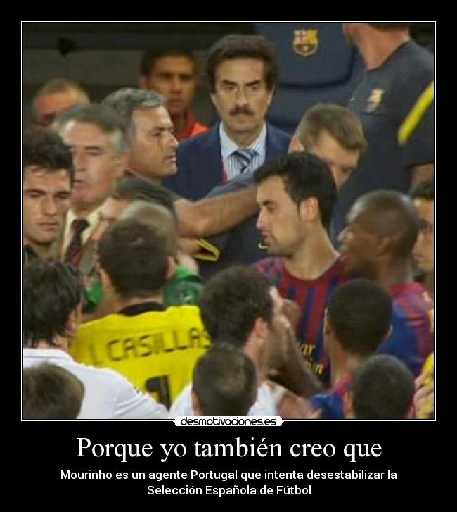 Porque yo también creo que - 