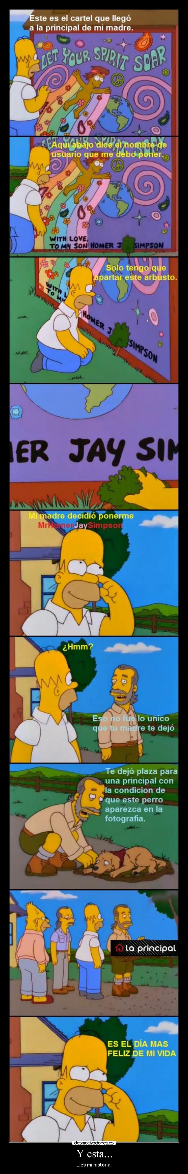 carteles mrhomerjaysimpson desmotivaciones