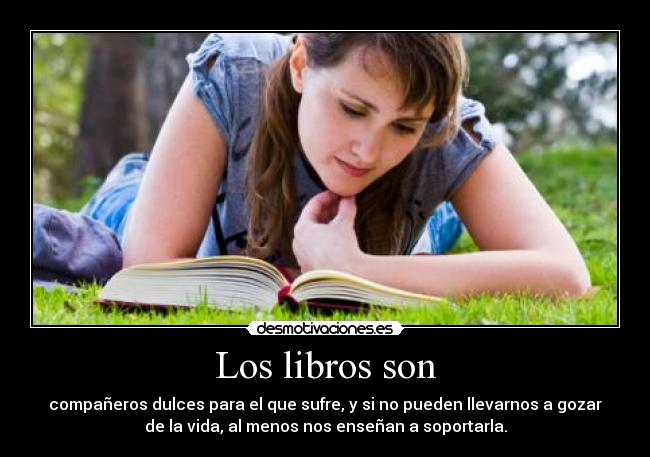 Los libros son -