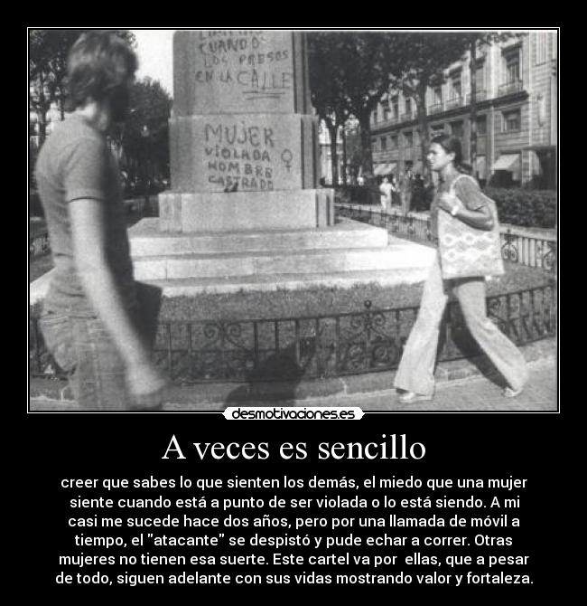 A veces es sencillo -