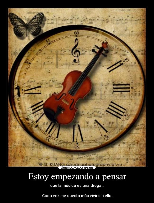 Estoy empezando a pensar -