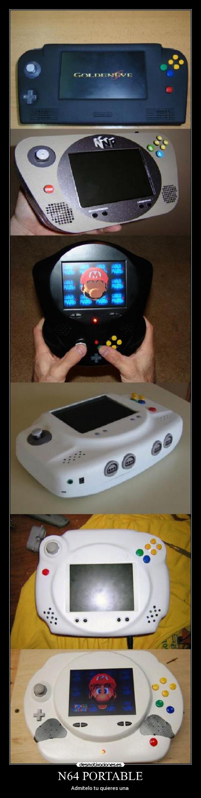 N64 PORTABLE - Admítelo tu quieres una
