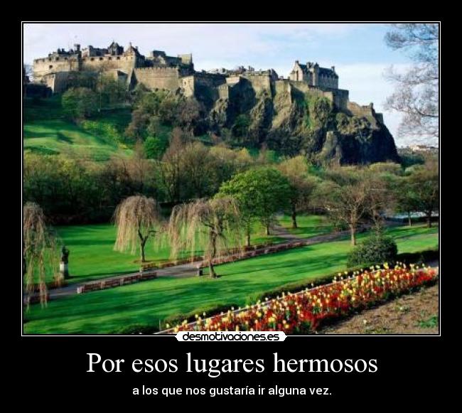 Por esos lugares hermosos - 