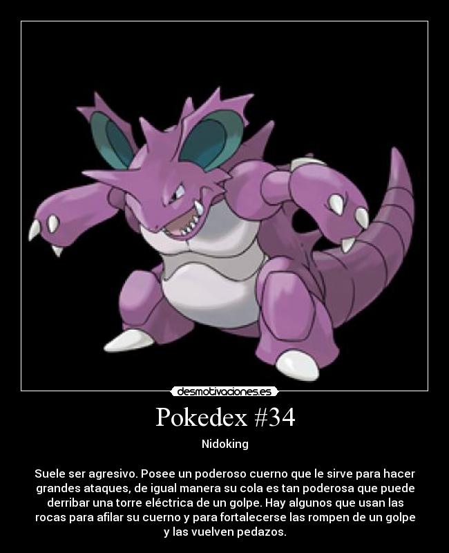 Pokedex #34 -