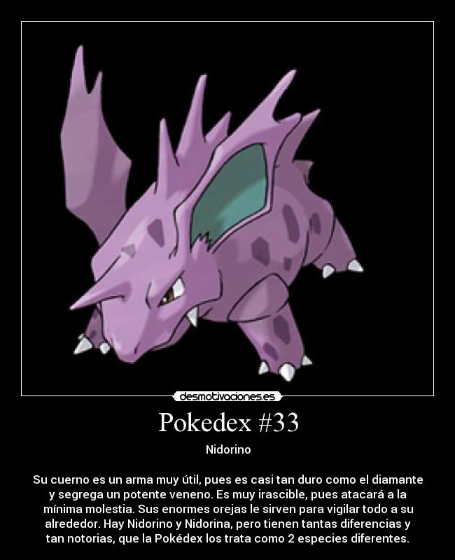 Pokedex #33 -