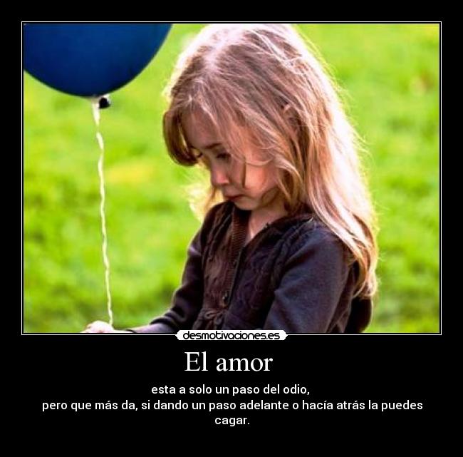 El amor -