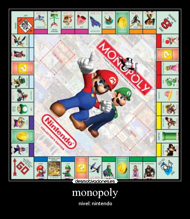 monopoly - nivel: nintendo