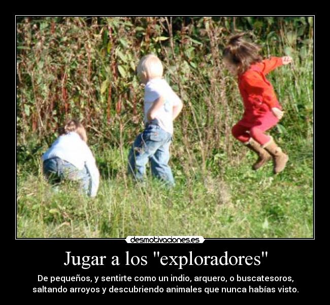 Jugar a los exploradores - 