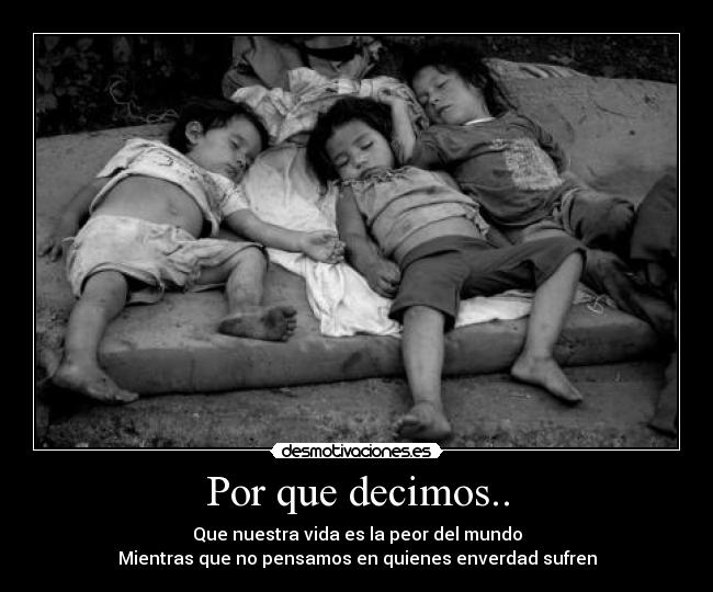 Por que decimos.. -