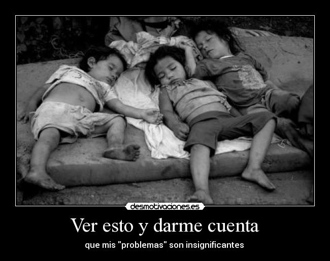 Ver esto y darme cuenta -