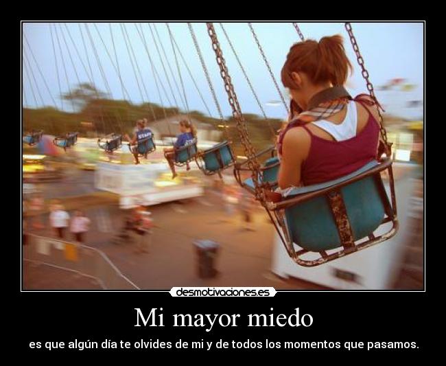 Mi mayor miedo - 