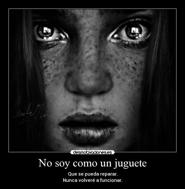 No soy como un juguete -