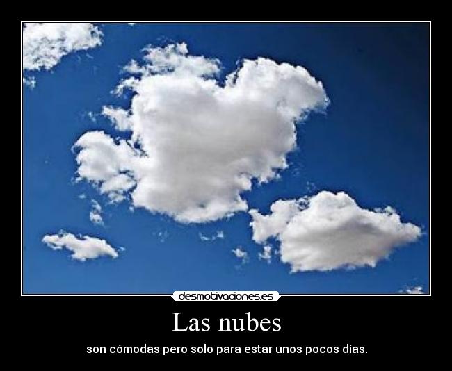 Las nubes -