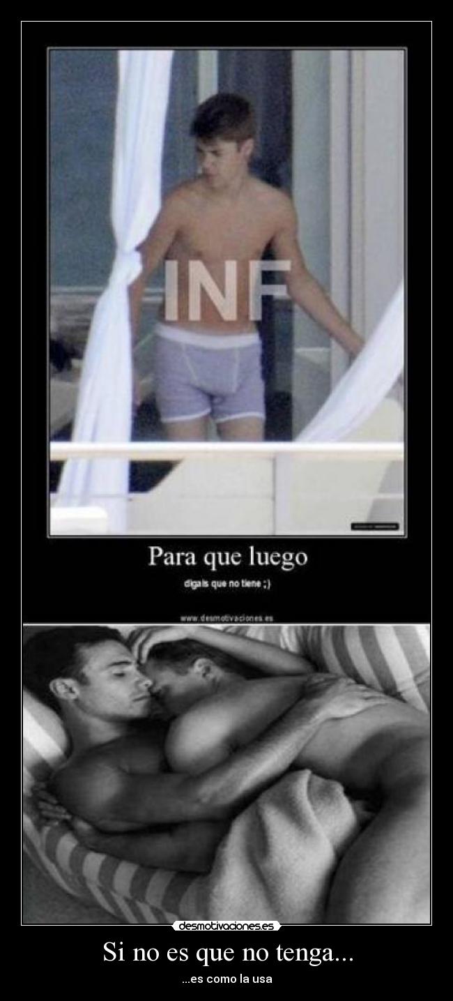 Si no es que no tenga... - ...es como la usa