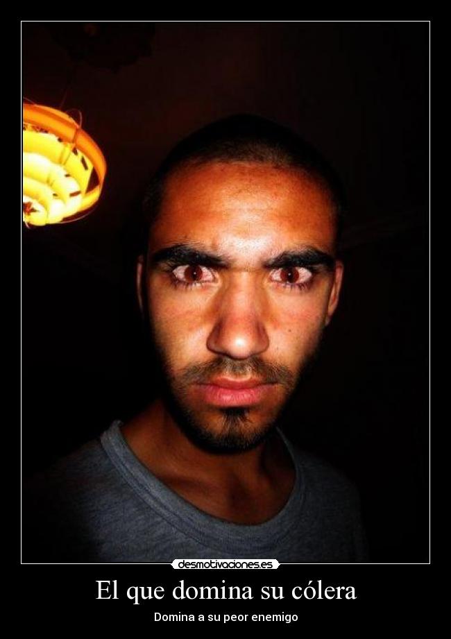 El que domina su cólera -