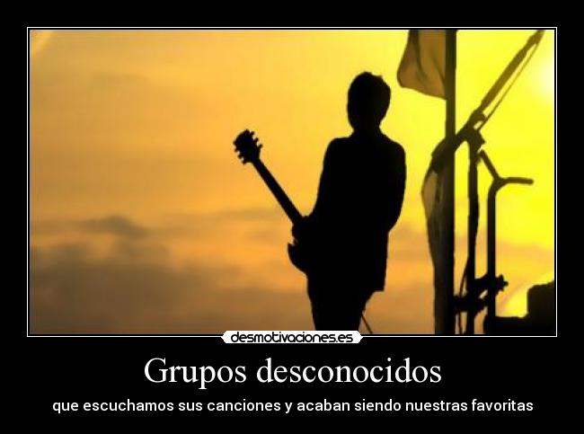 carteles musica desmotivaciones