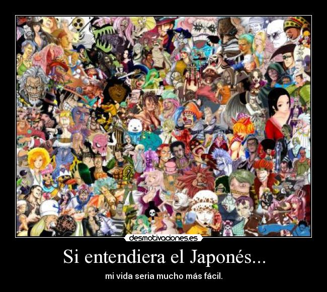 carteles one piece anime desmotivaciones