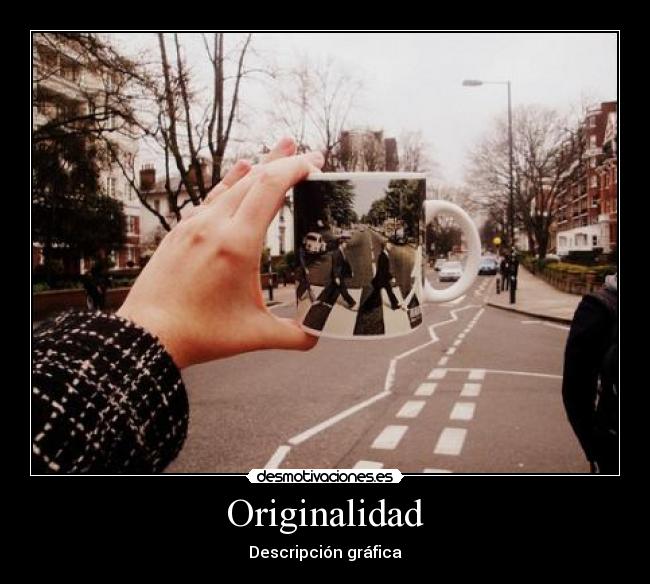 Originalidad - Descripción gráfica