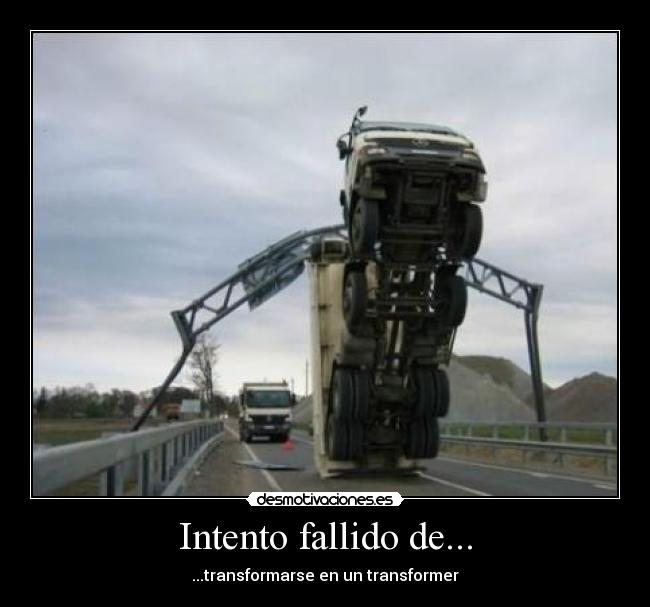 carteles fail transformer desmotivaciones