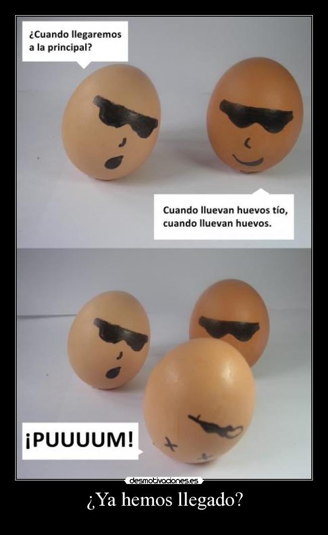 ¿Ya hemos llegado? - 