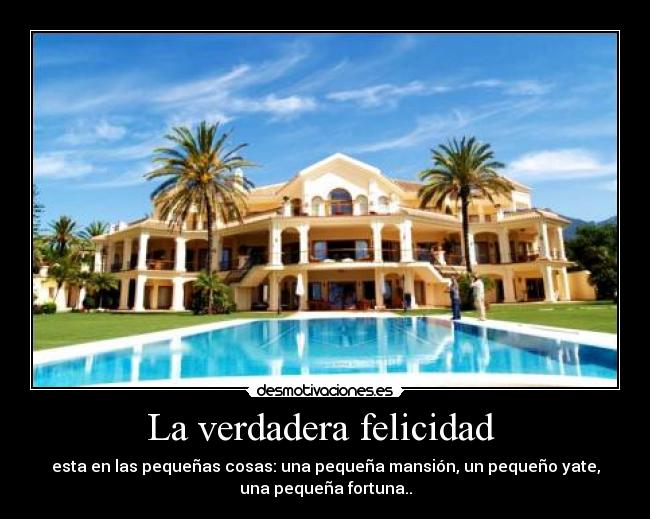La verdadera felicidad  - 
