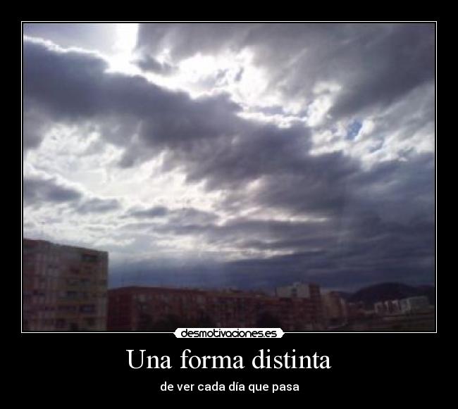 Una forma distinta -