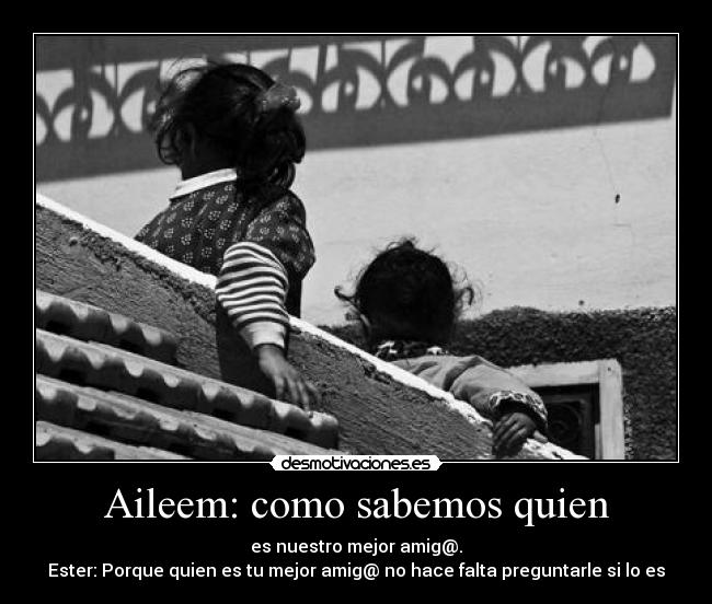 Aileem: como sabemos quien - 