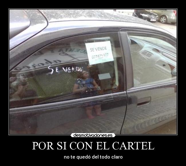 carteles coches desmotivaciones